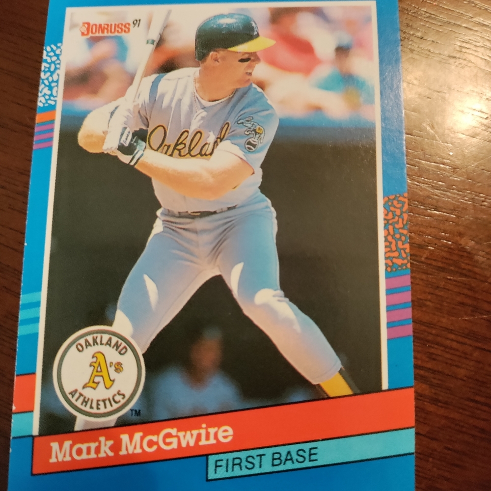 Mark McGwire dunruss 91